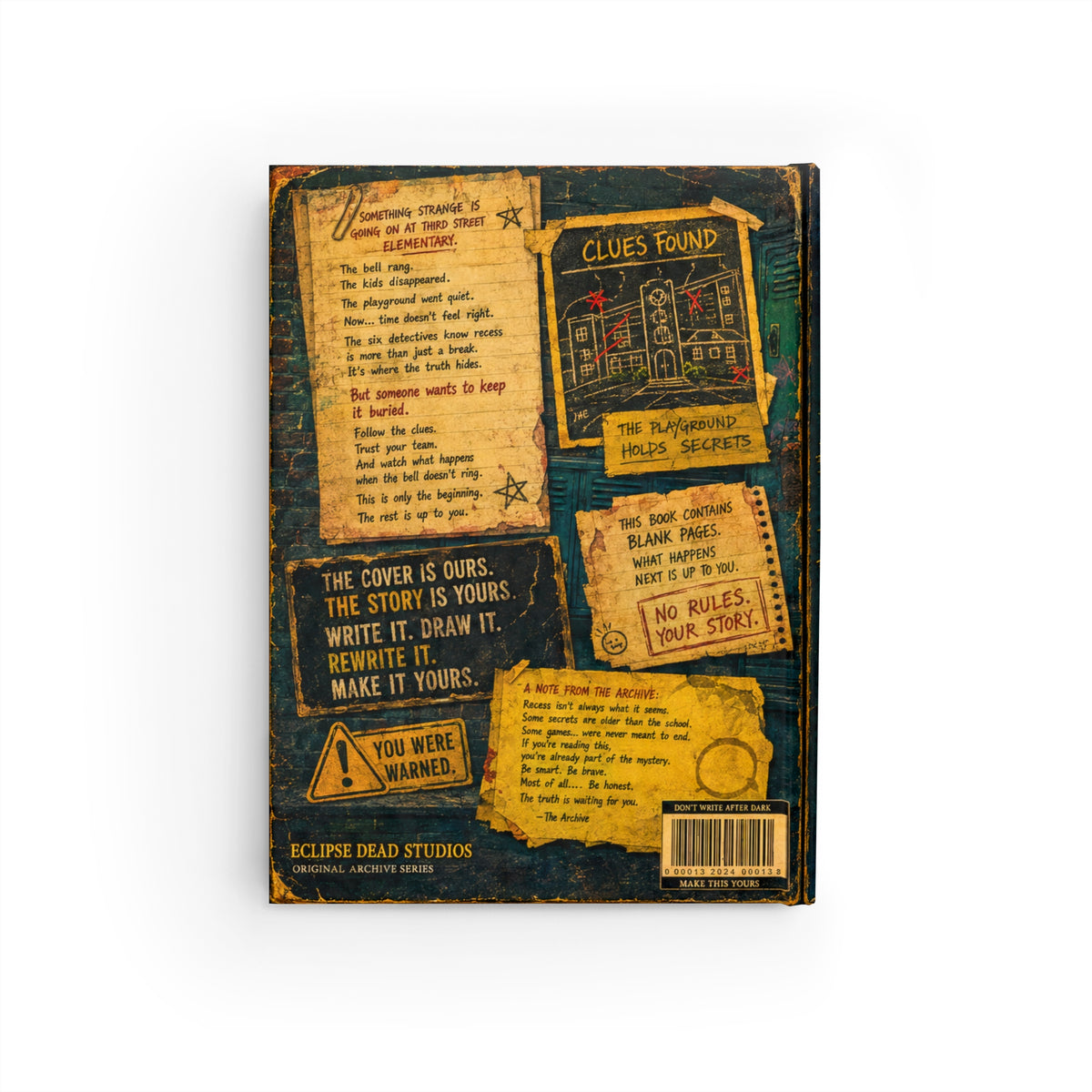 Operation Recess: The Case of the Vanishing Bell Ruled Journal