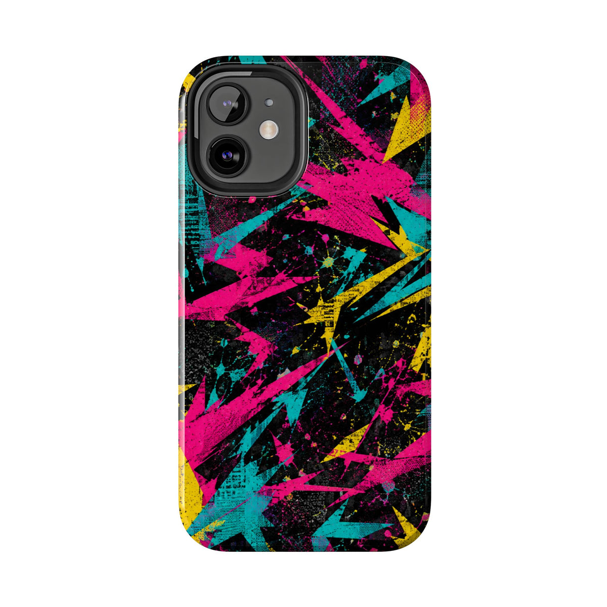 Abstract Neon Splash Tough Phone Case