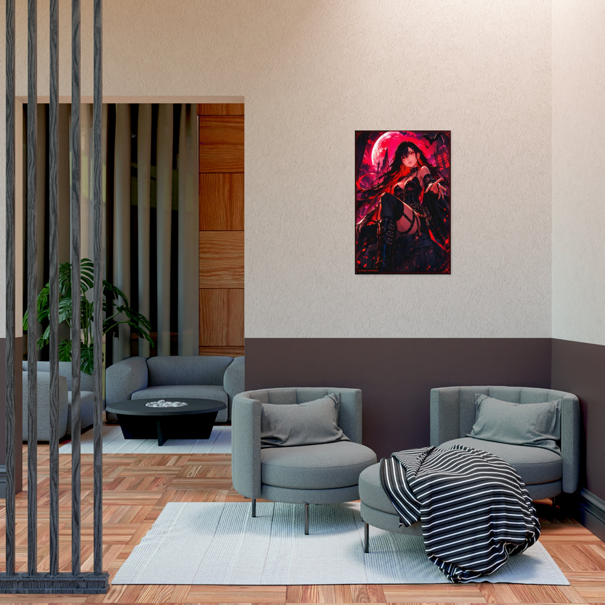 Vampire Queen Anime Poster