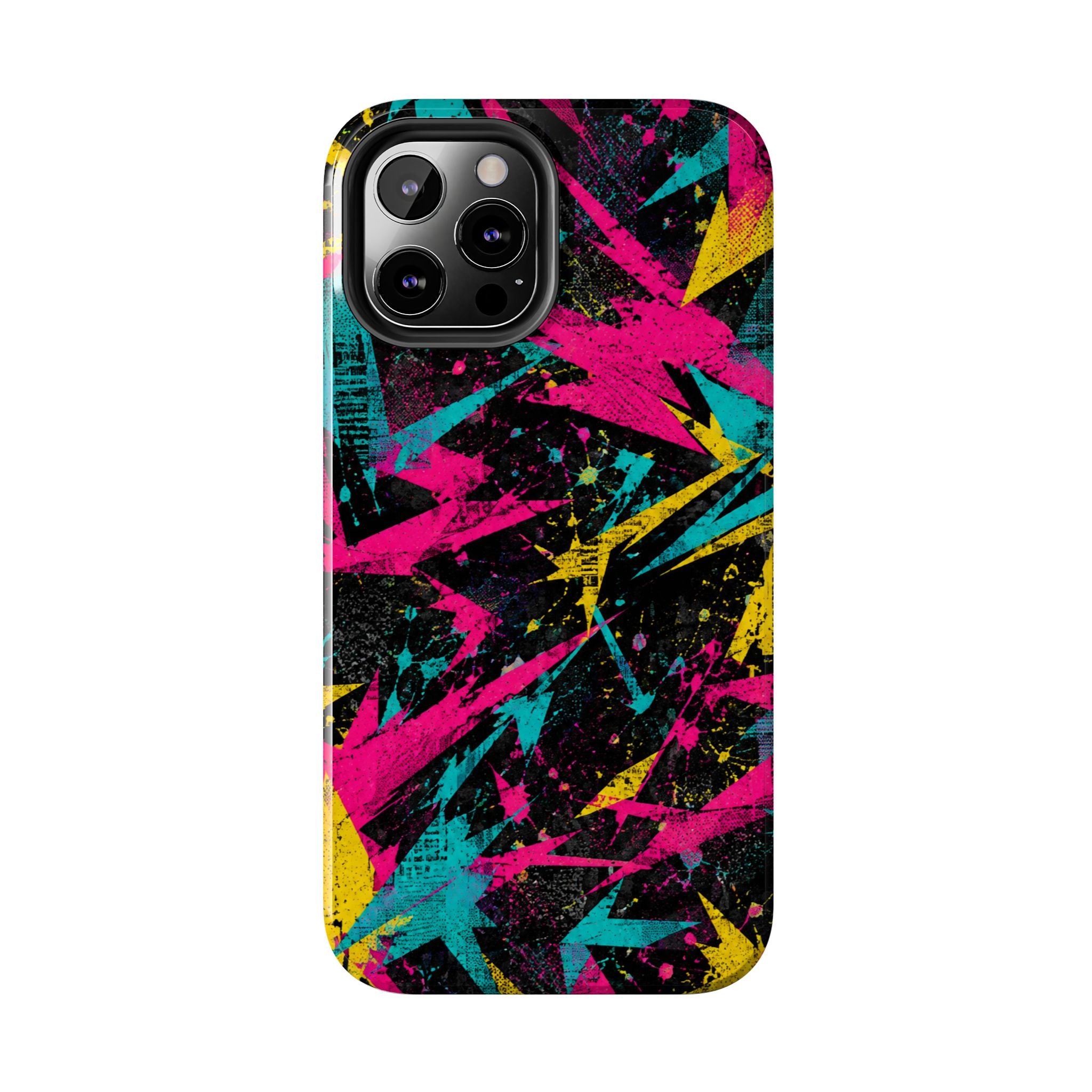 Abstract Neon Splash Tough Phone Case