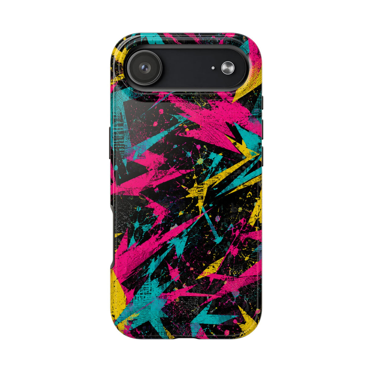 Abstract Neon Splash Tough Phone Case