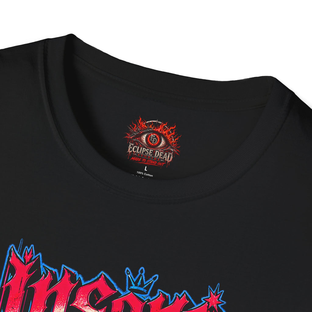 Insane Zombie Graphic Tee — "Good Things Go Crazy" Horror Streetwear
