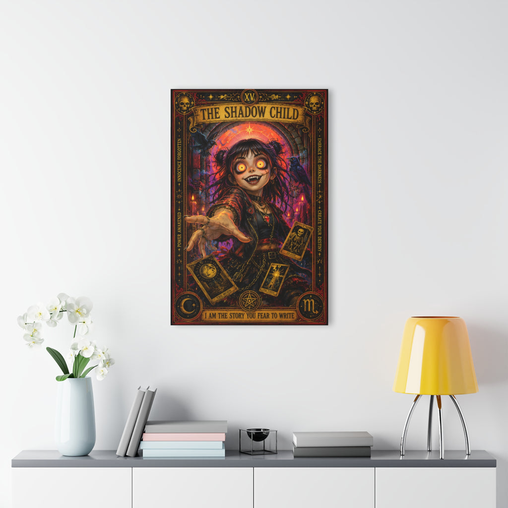 The Shadow Child Tarot Acrylic Print (French Cleat)