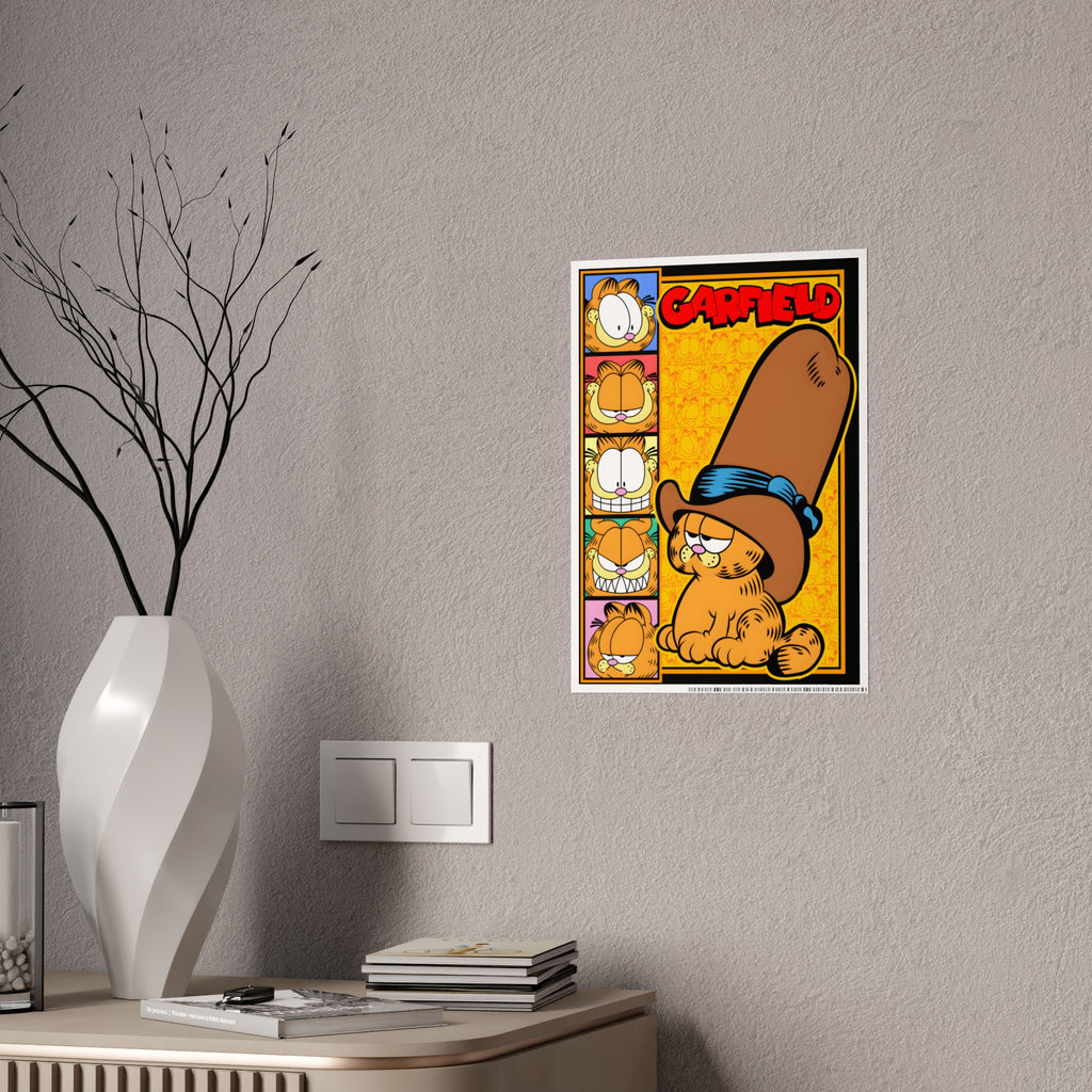 Poster — Garfield Retro Pop Art Gloss Poster