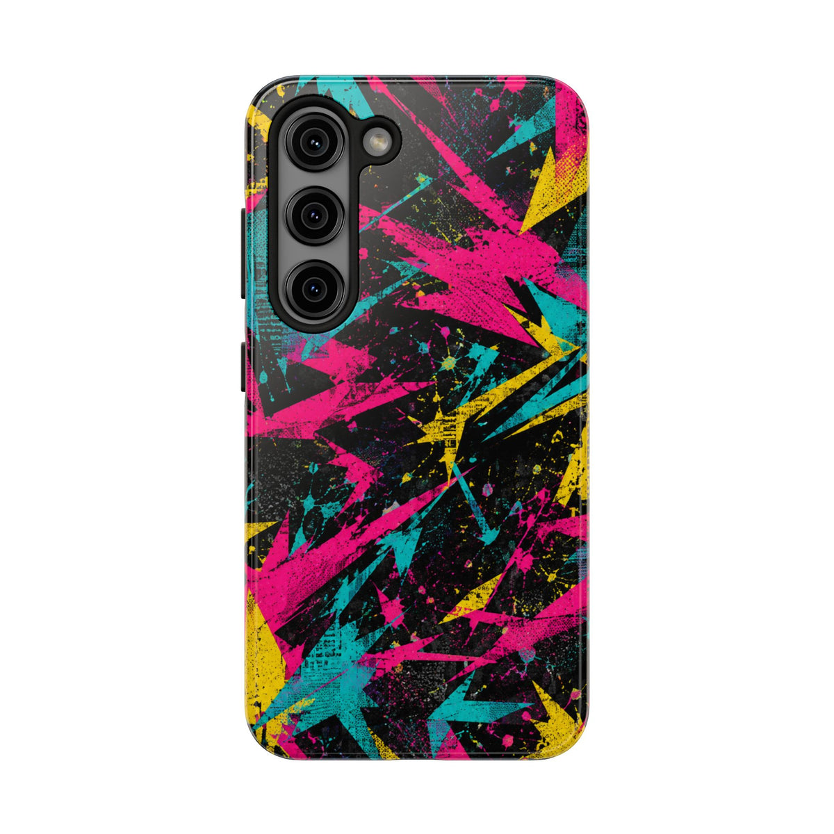 Abstract Neon Splash Tough Phone Case
