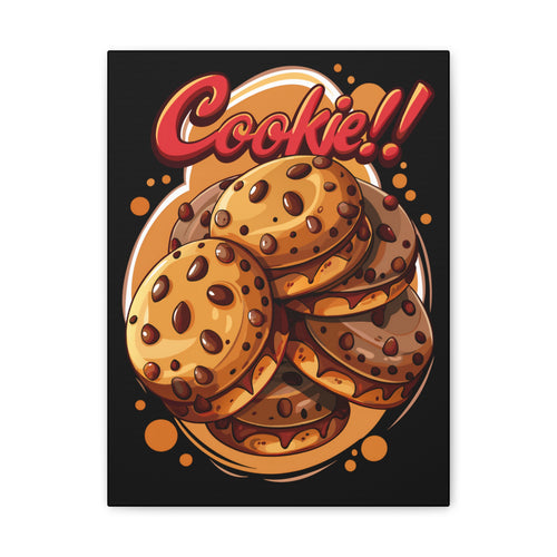 Cookie!! Chocolate Chip Poster Canvas