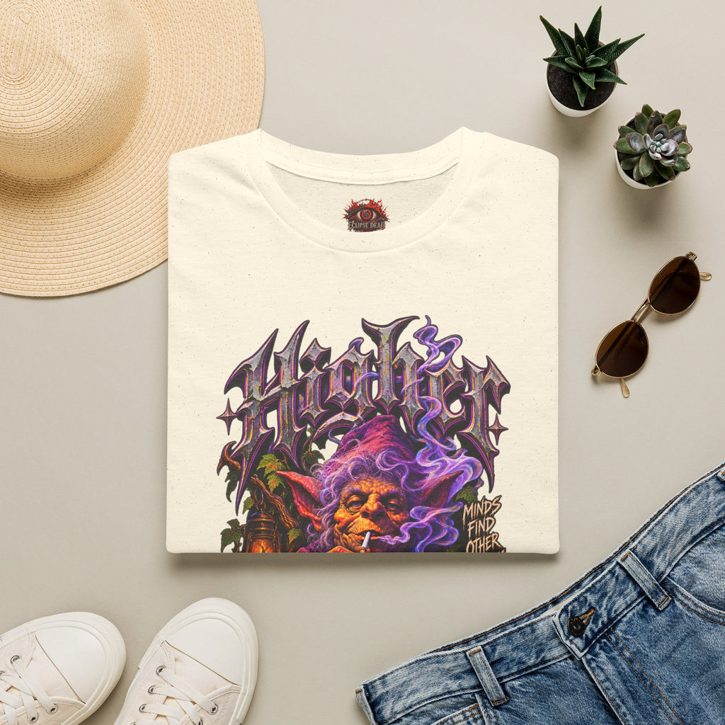 "Higher" Psychedelic Wizard T-Shirt Mystic Smoke