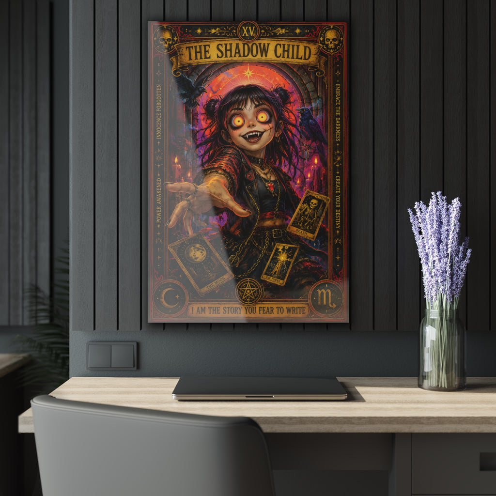 The Shadow Child Tarot Acrylic Print (French Cleat)