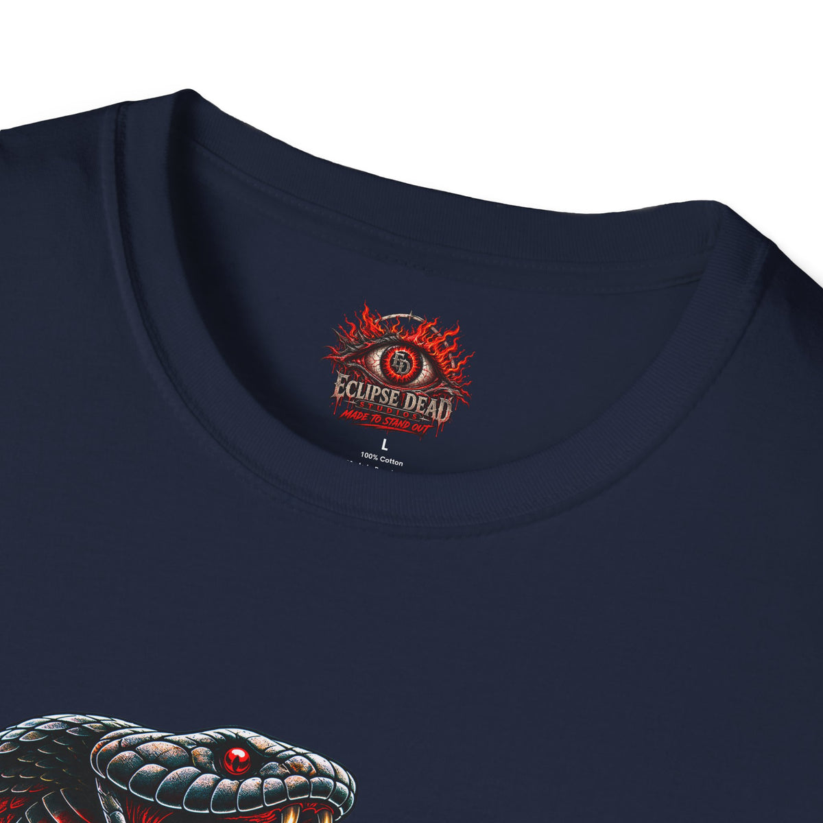 Trust No One T-Shirt — Venomous Serpent Graphic Tee