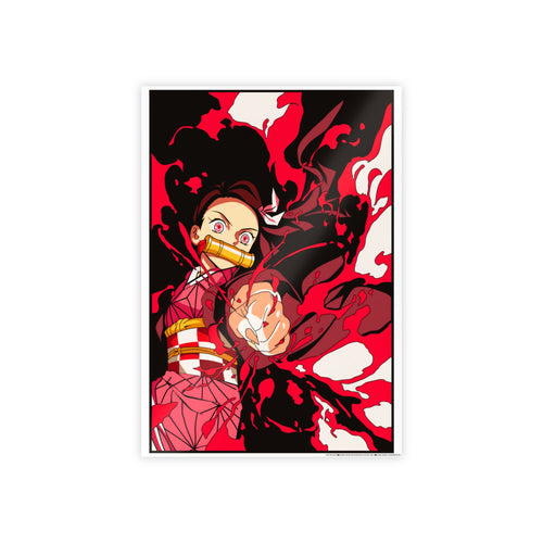 Anime Demon Slayer Poster — Nezuko Kamado Gloss Print
