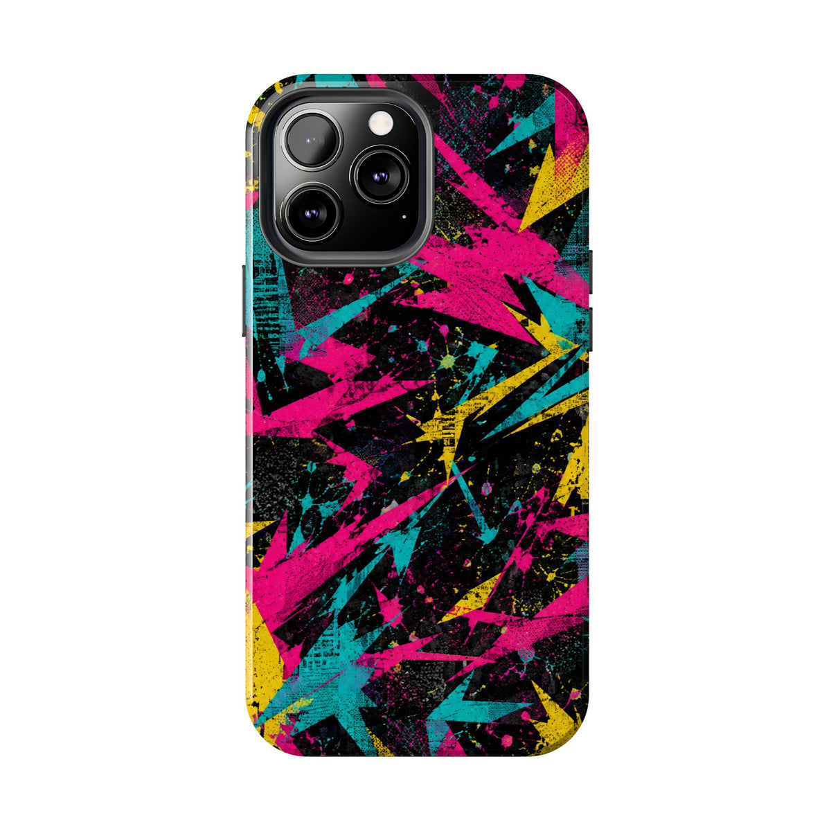 Abstract Neon Splash Tough Phone Case