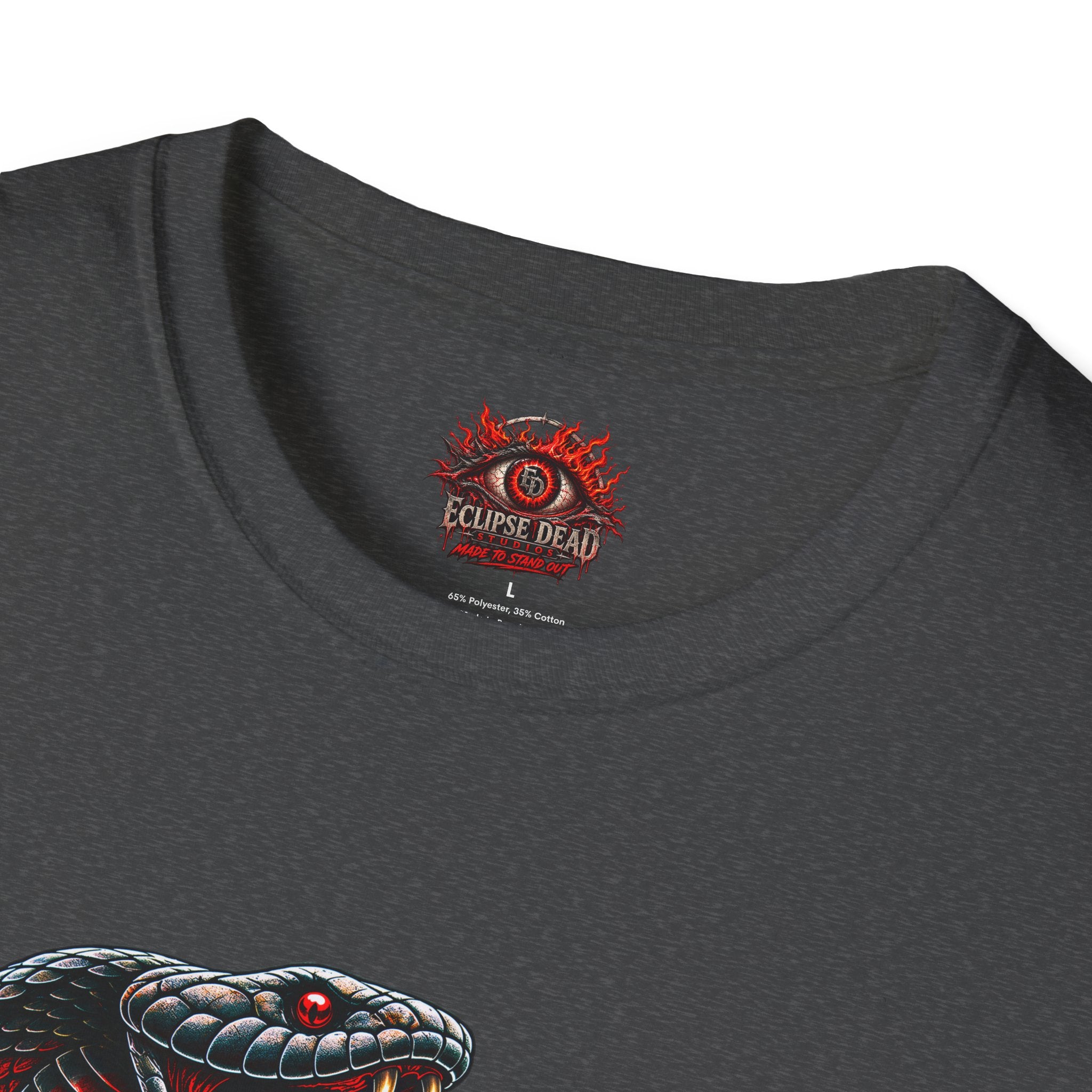 Trust No One T-Shirt — Venomous Serpent Graphic Tee