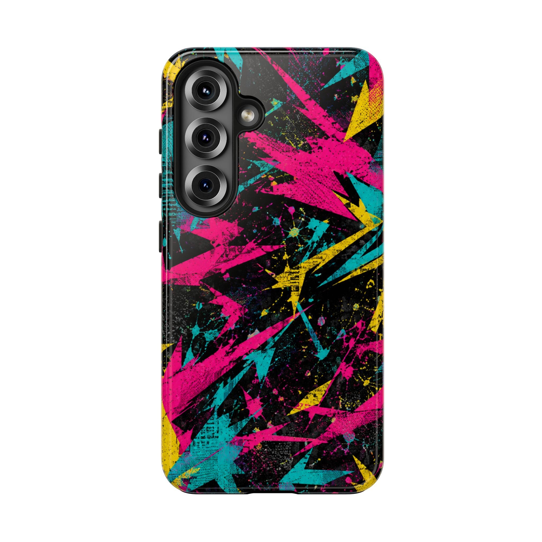 Abstract Neon Splash Tough Phone Case