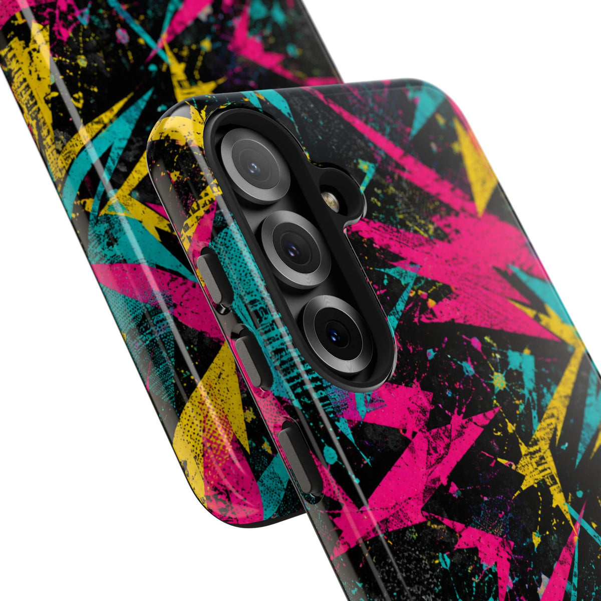 Abstract Neon Splash Tough Phone Case