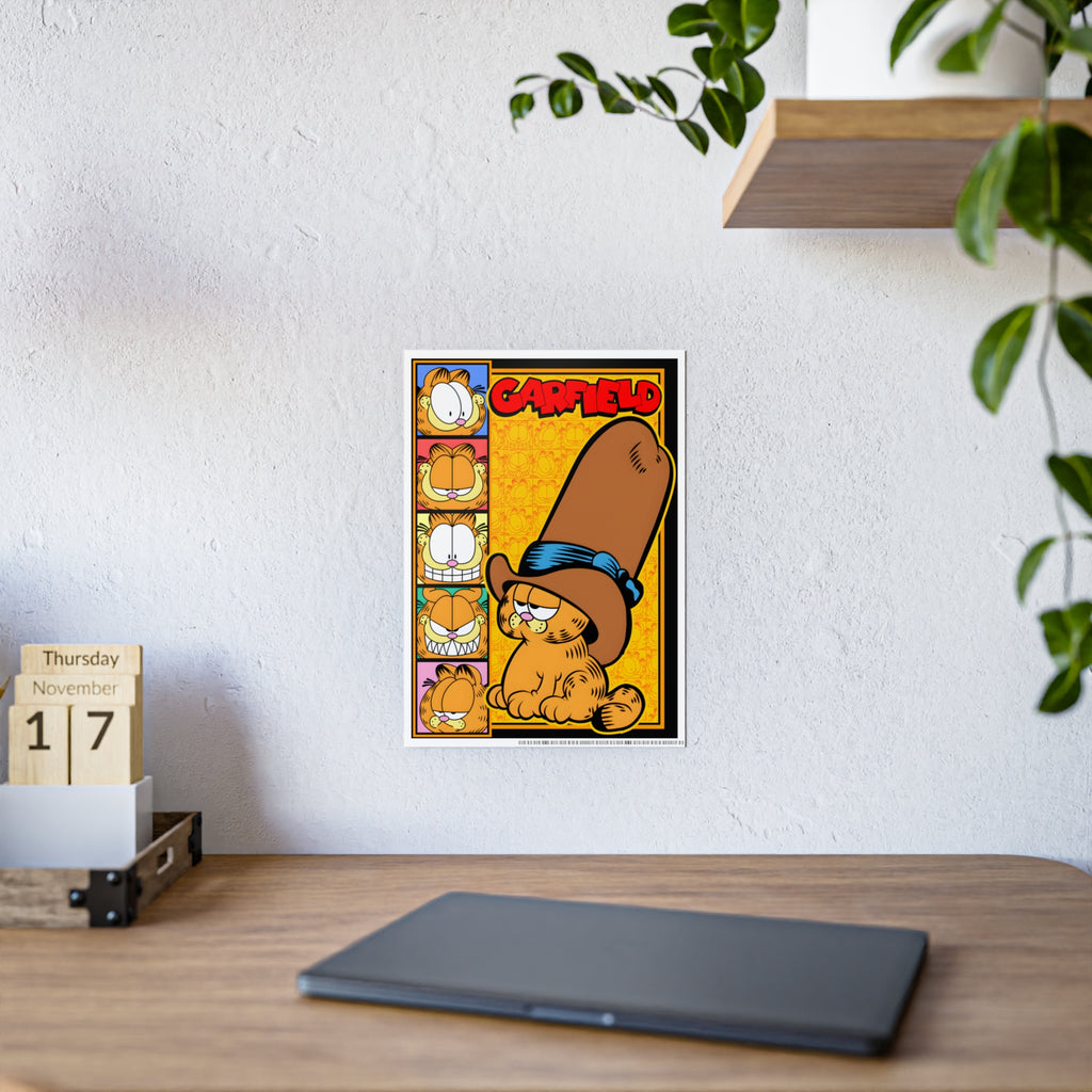 Poster — Garfield Retro Pop Art Gloss Poster