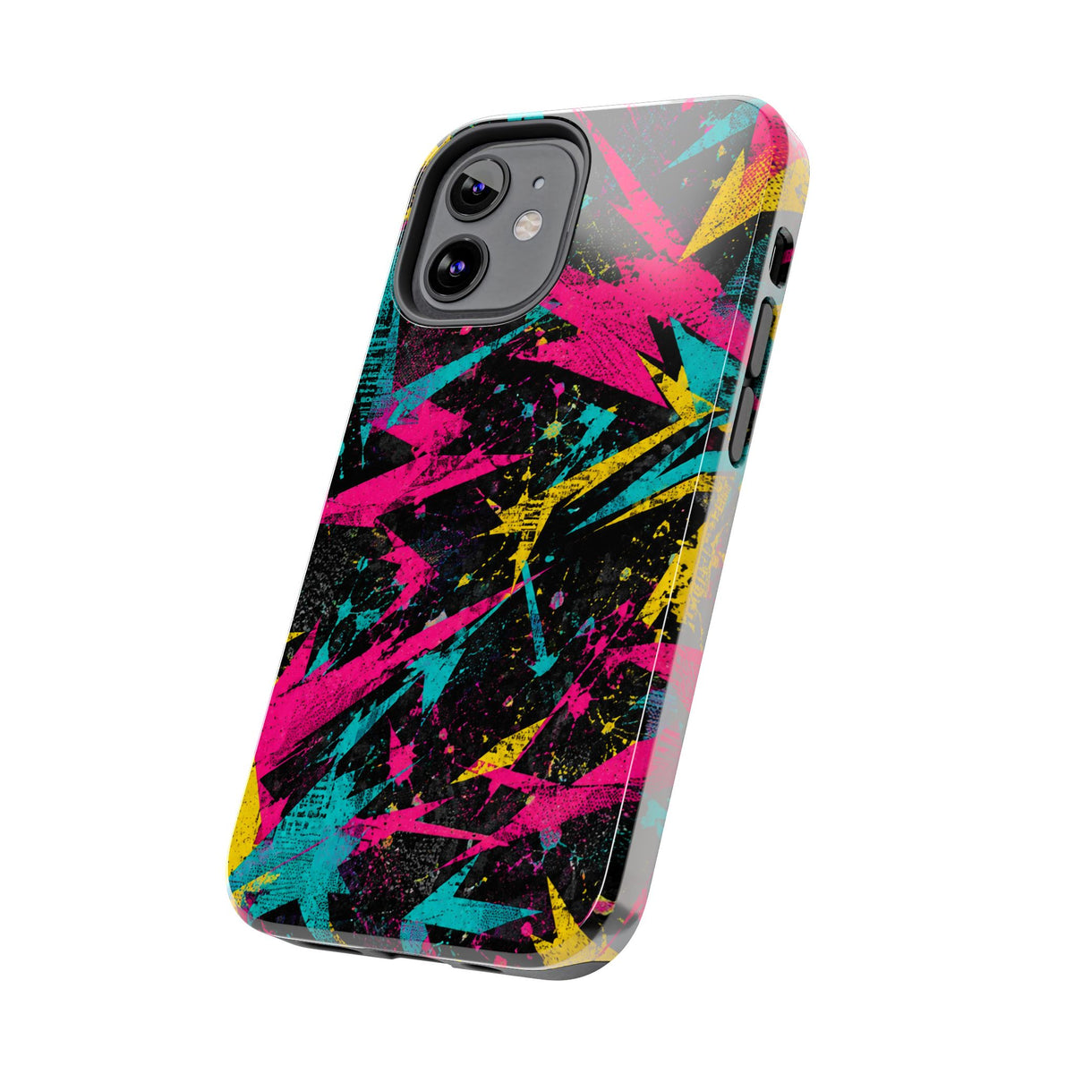 Abstract Neon Splash Tough Phone Case