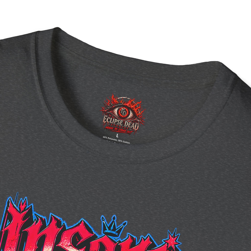 Insane Zombie Graphic Tee — "Good Things Go Crazy" Horror Streetwear