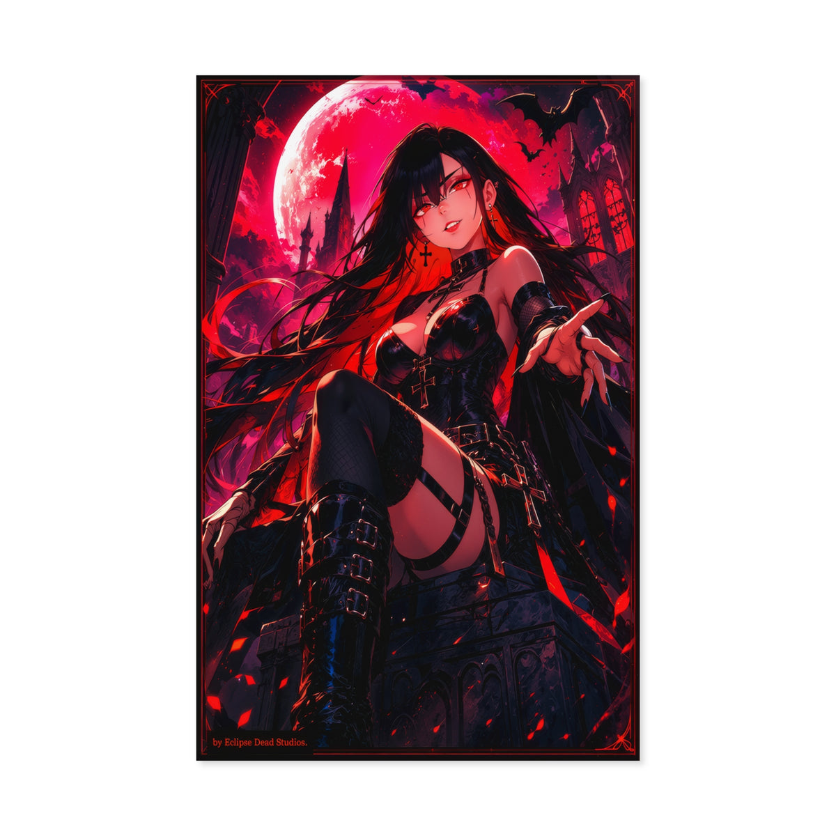 Vampire Queen Anime Poster
