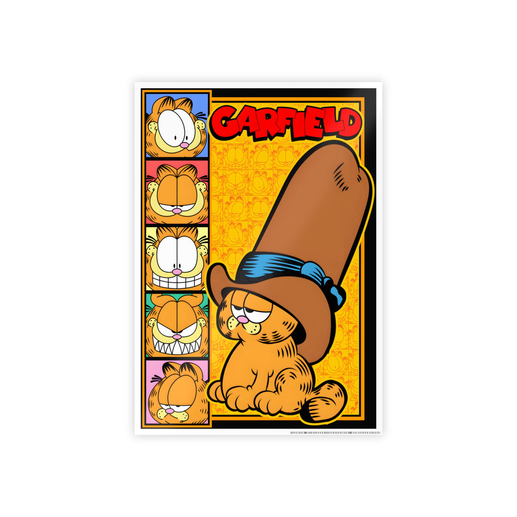 Poster — Garfield Retro Pop Art Gloss Poster