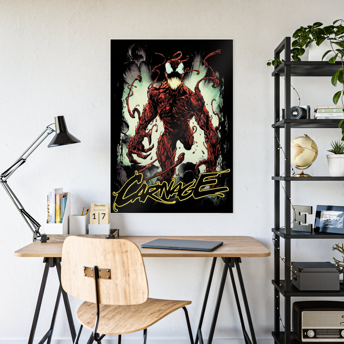 Carnage Gloss Poster — Marvel Symbiote Art Print