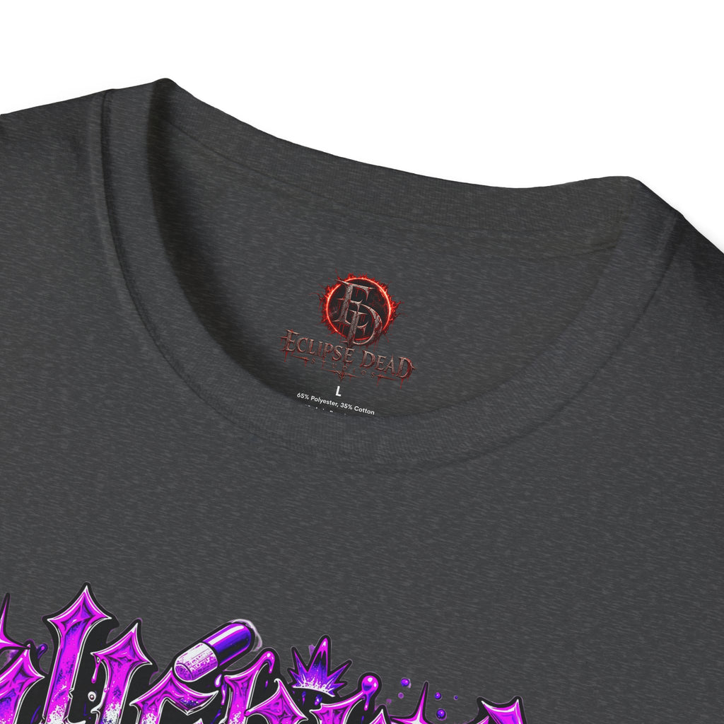 Skull Alchemist T-Shirt — Purple Gothic Potion Graphic Tee