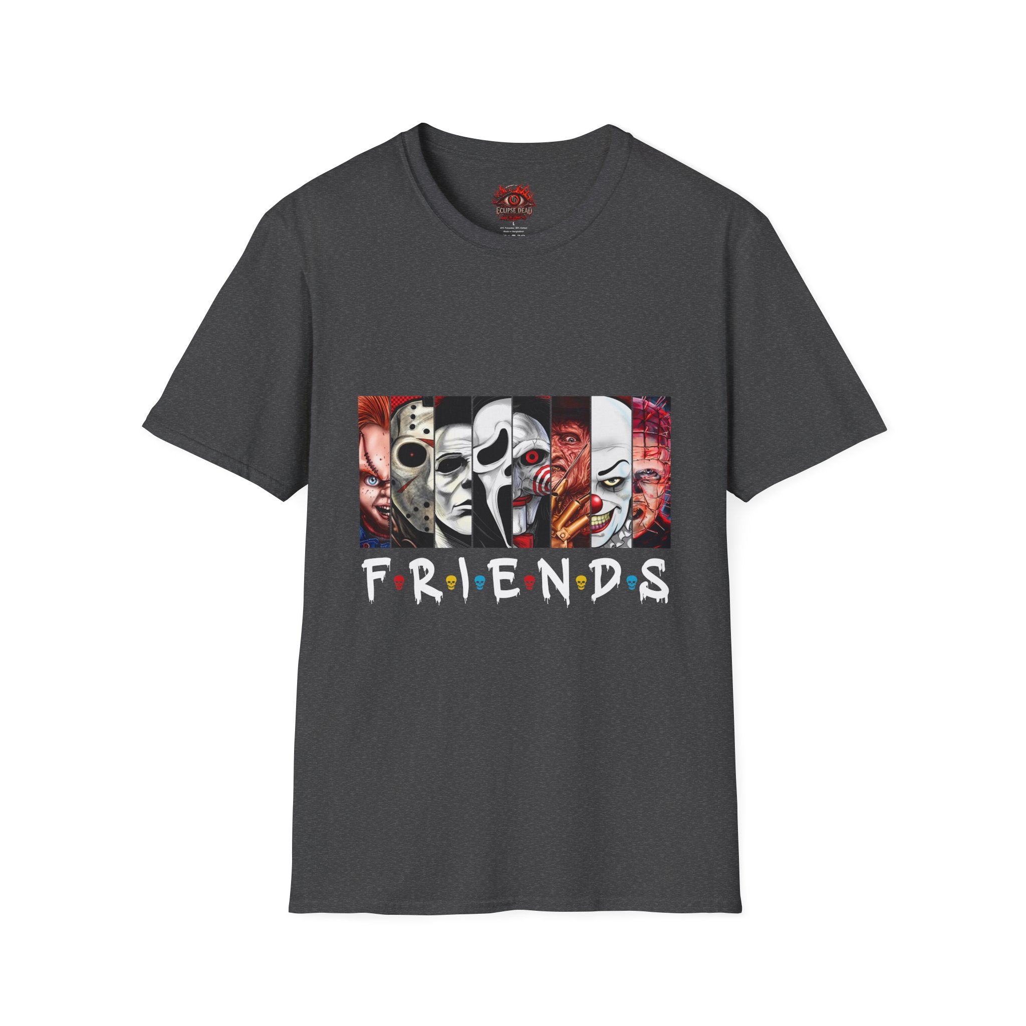 Horror Icons "Friends" T‑Shirt