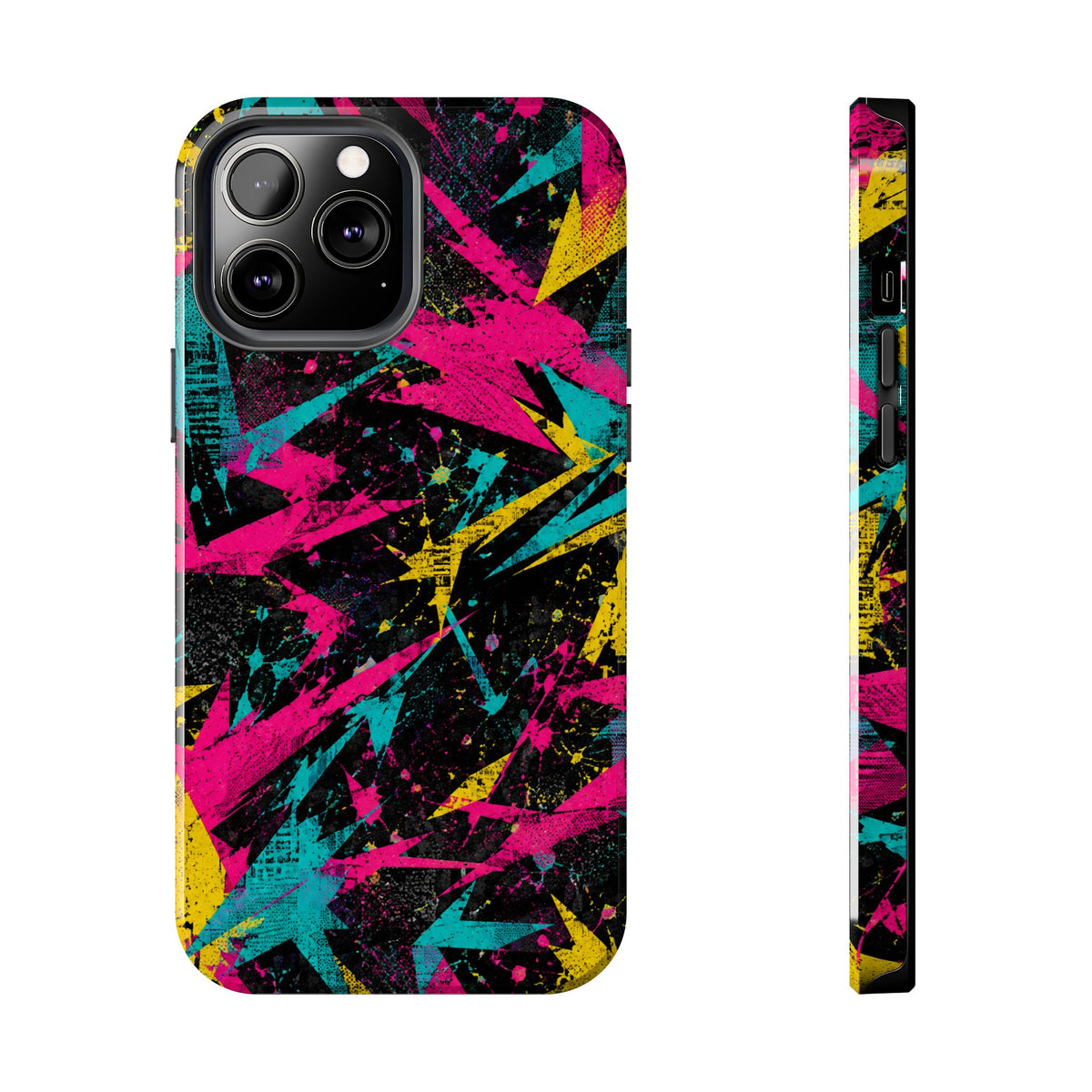 Abstract Neon Splash Tough Phone Case