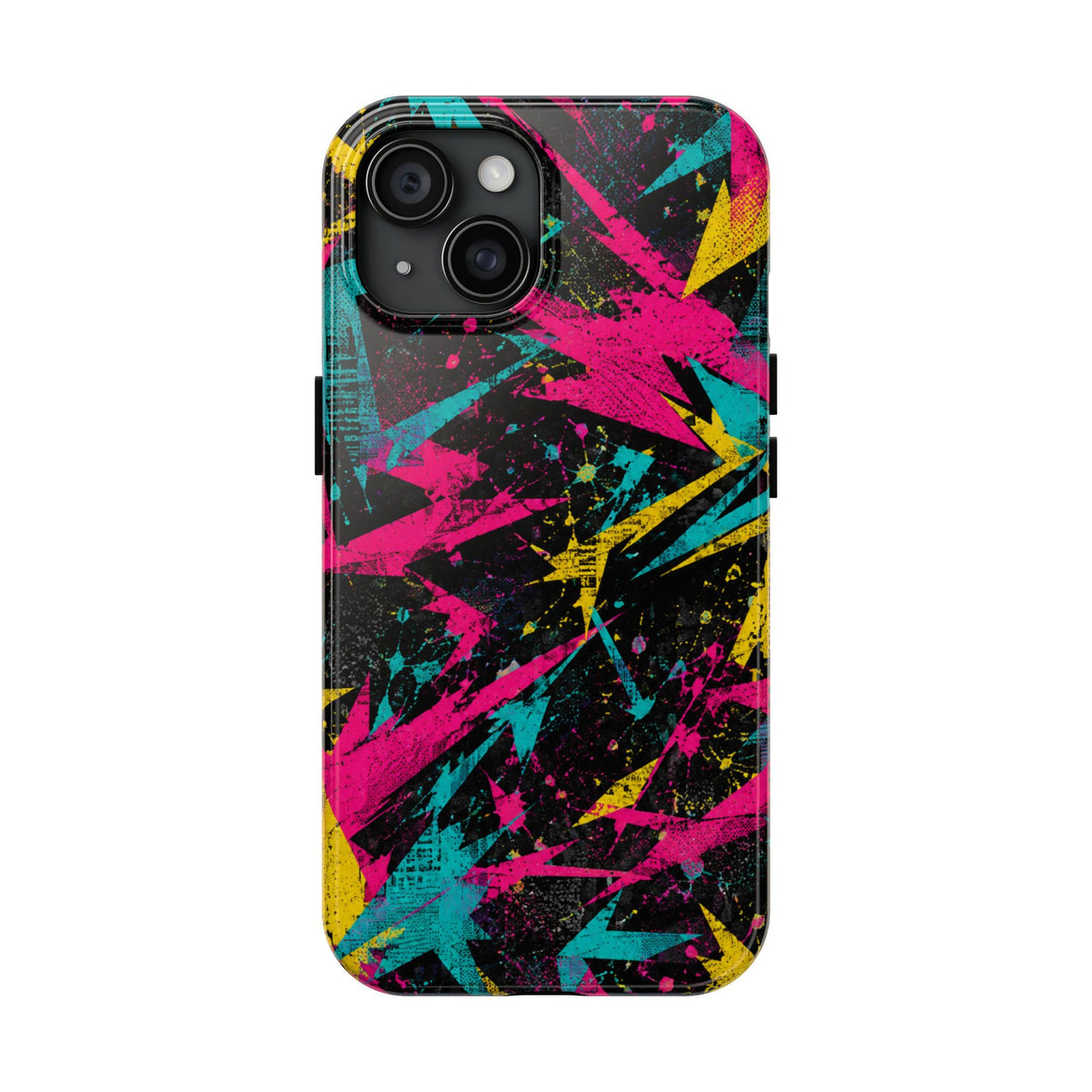Abstract Neon Splash Tough Phone Case
