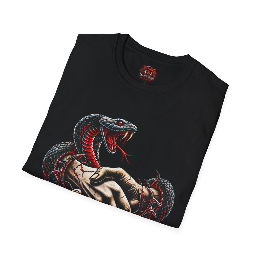 Trust No One T-Shirt — Venomous Serpent Graphic Tee
