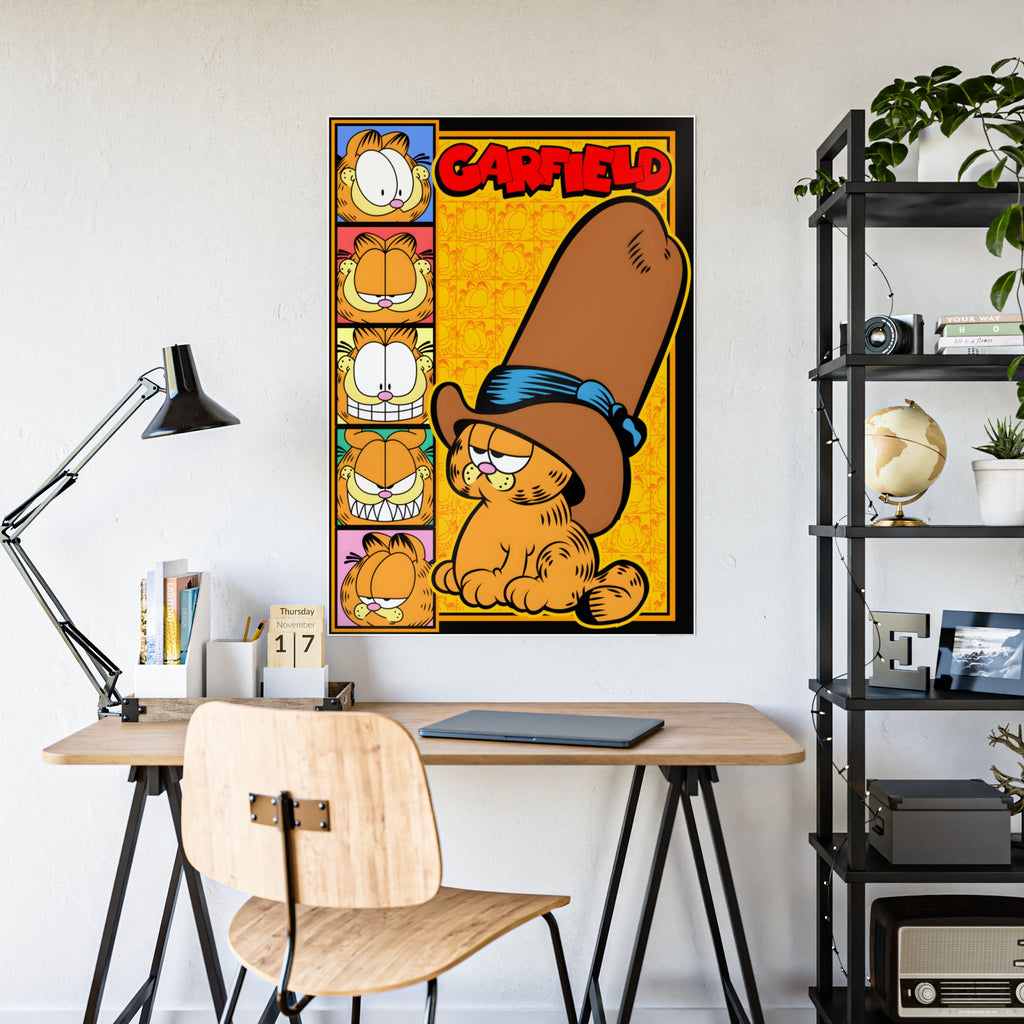 Poster — Garfield Retro Pop Art Gloss Poster