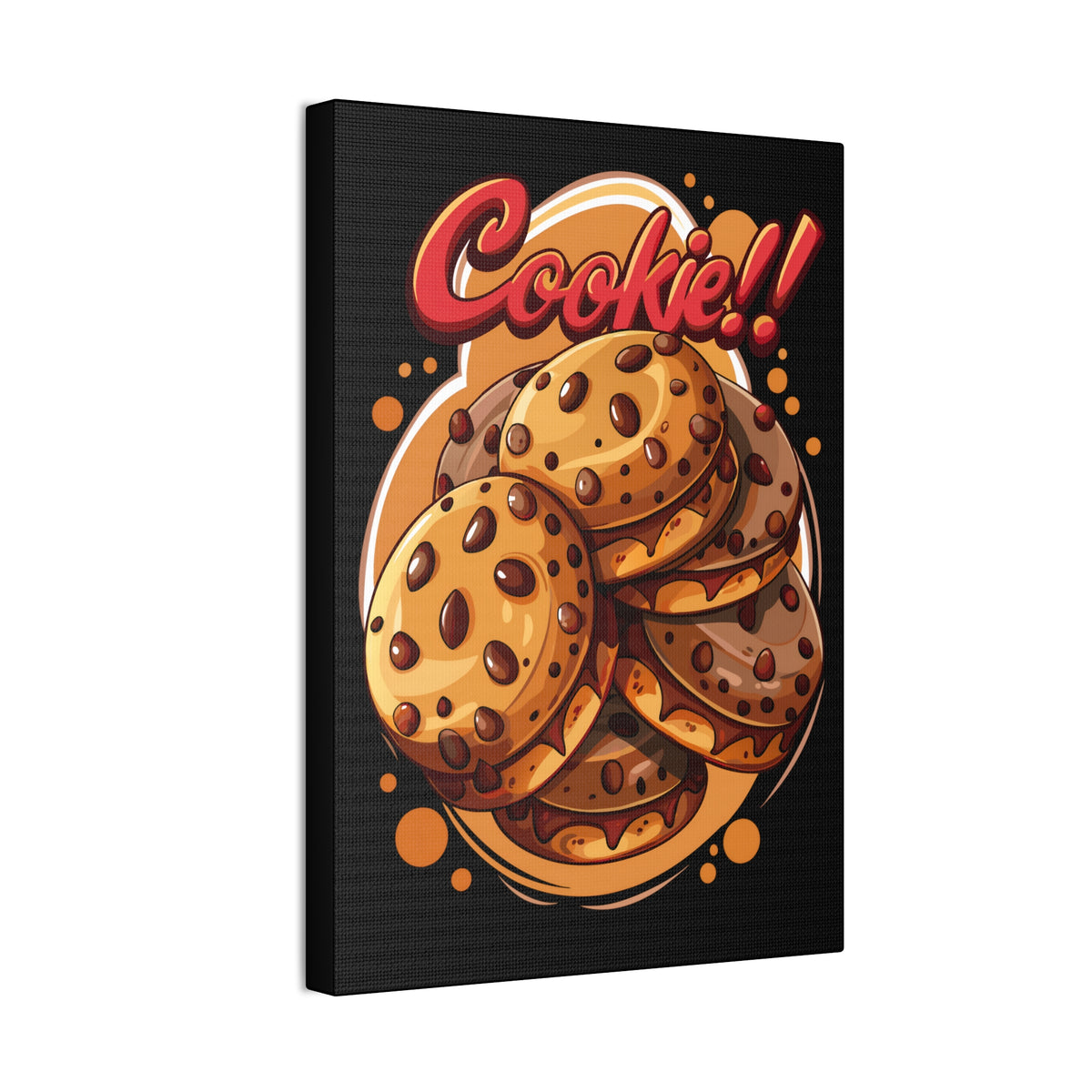 Cookie!! Chocolate Chip Poster Canvas