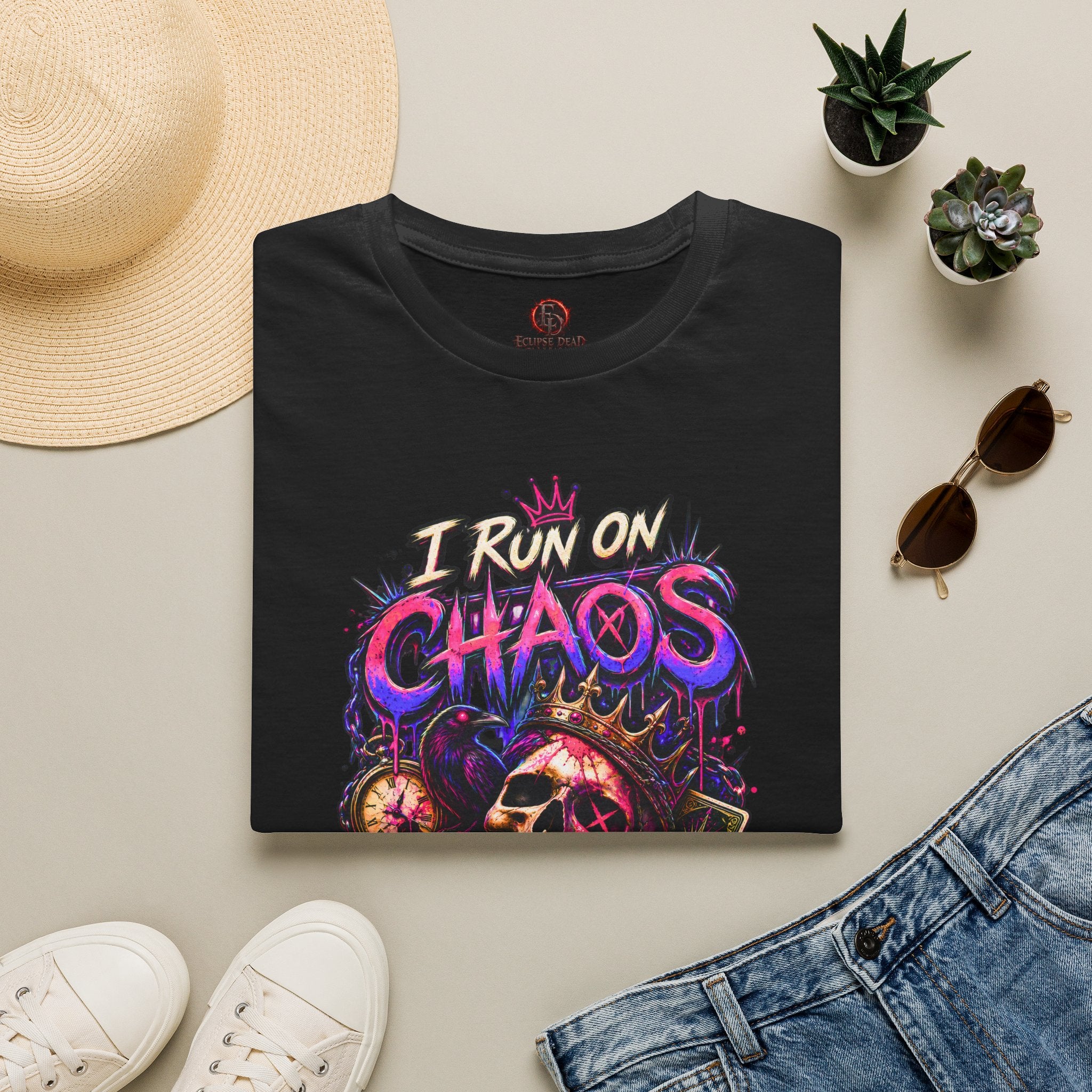 I Run On Chaos & Curiosity T-Shirt