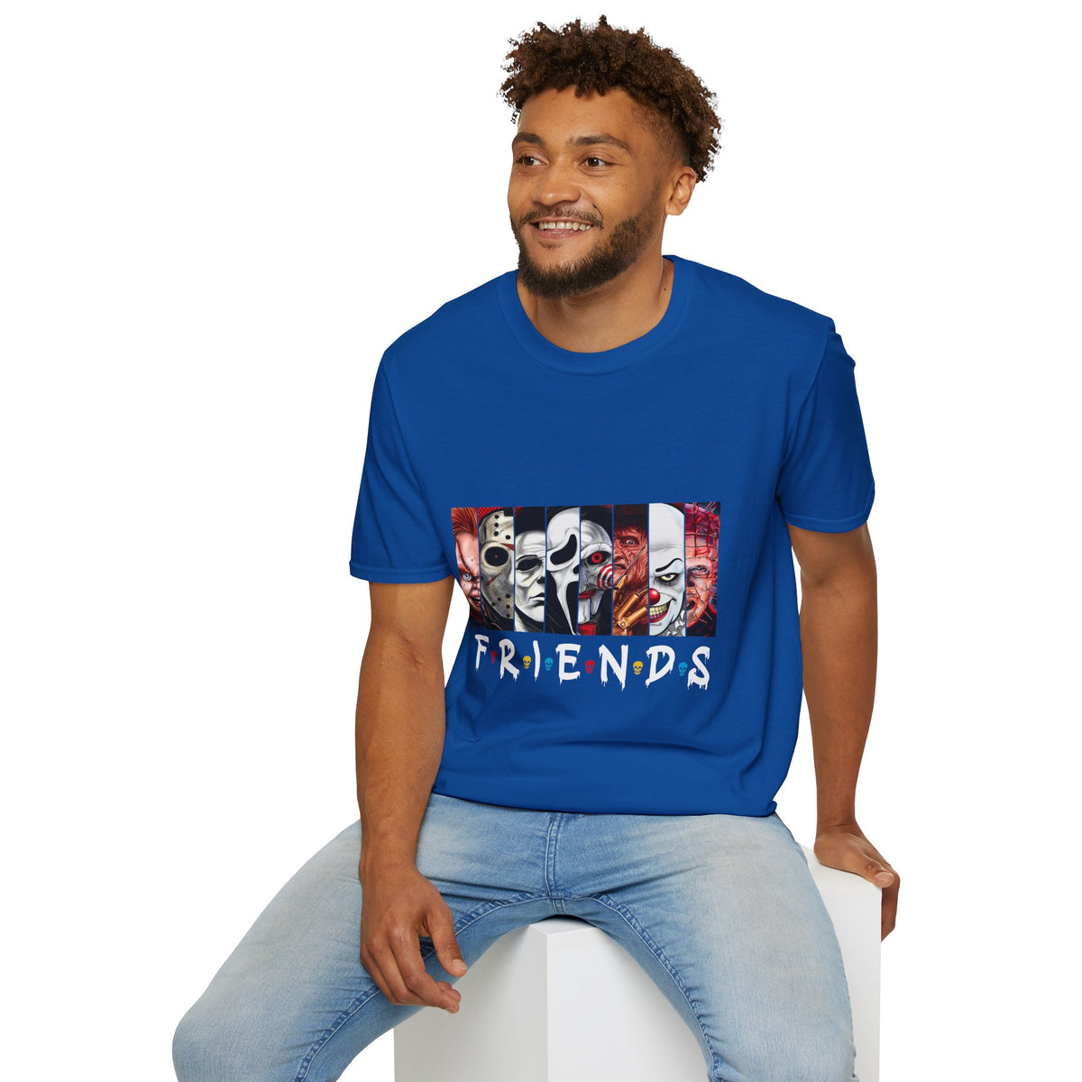 Horror Icons "Friends" T‑Shirt