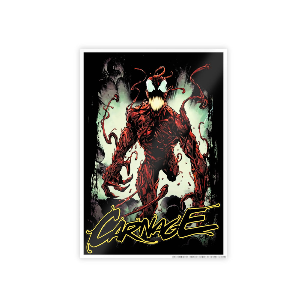 Carnage Gloss Poster — Marvel Symbiote Art Print