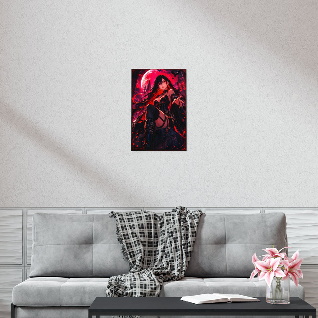 Vampire Queen Anime Poster