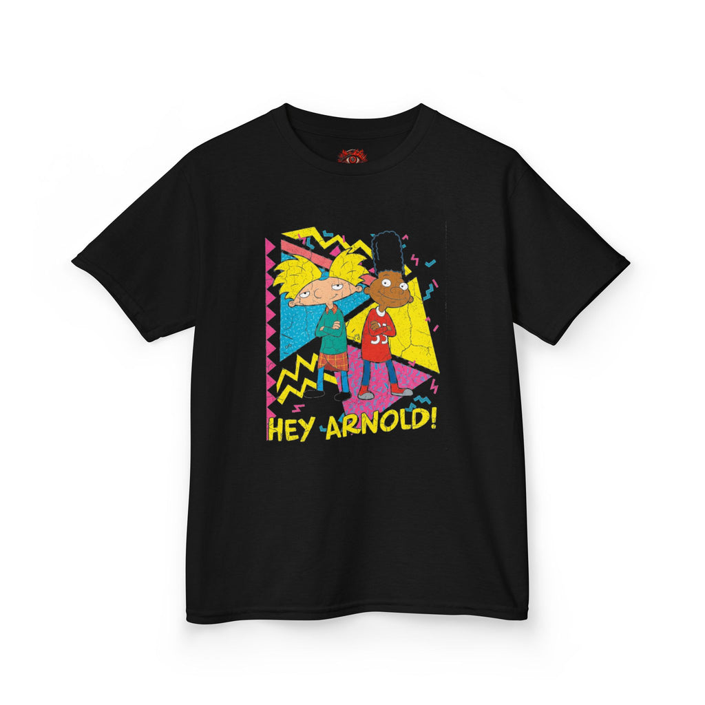 Hey Arnold! Kids Tee — 90s Cartoon Retro Graphic T-Shirt