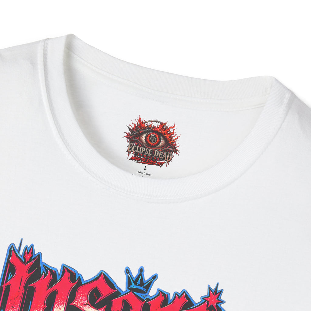 Insane Zombie Graphic Tee — "Good Things Go Crazy" Horror Streetwear