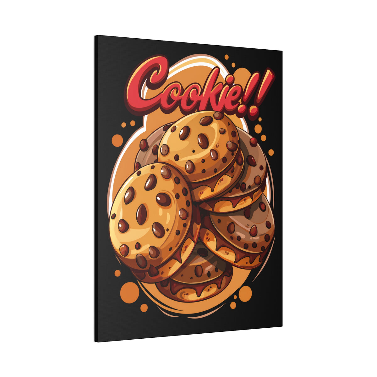 Cookie!! Chocolate Chip Poster Canvas