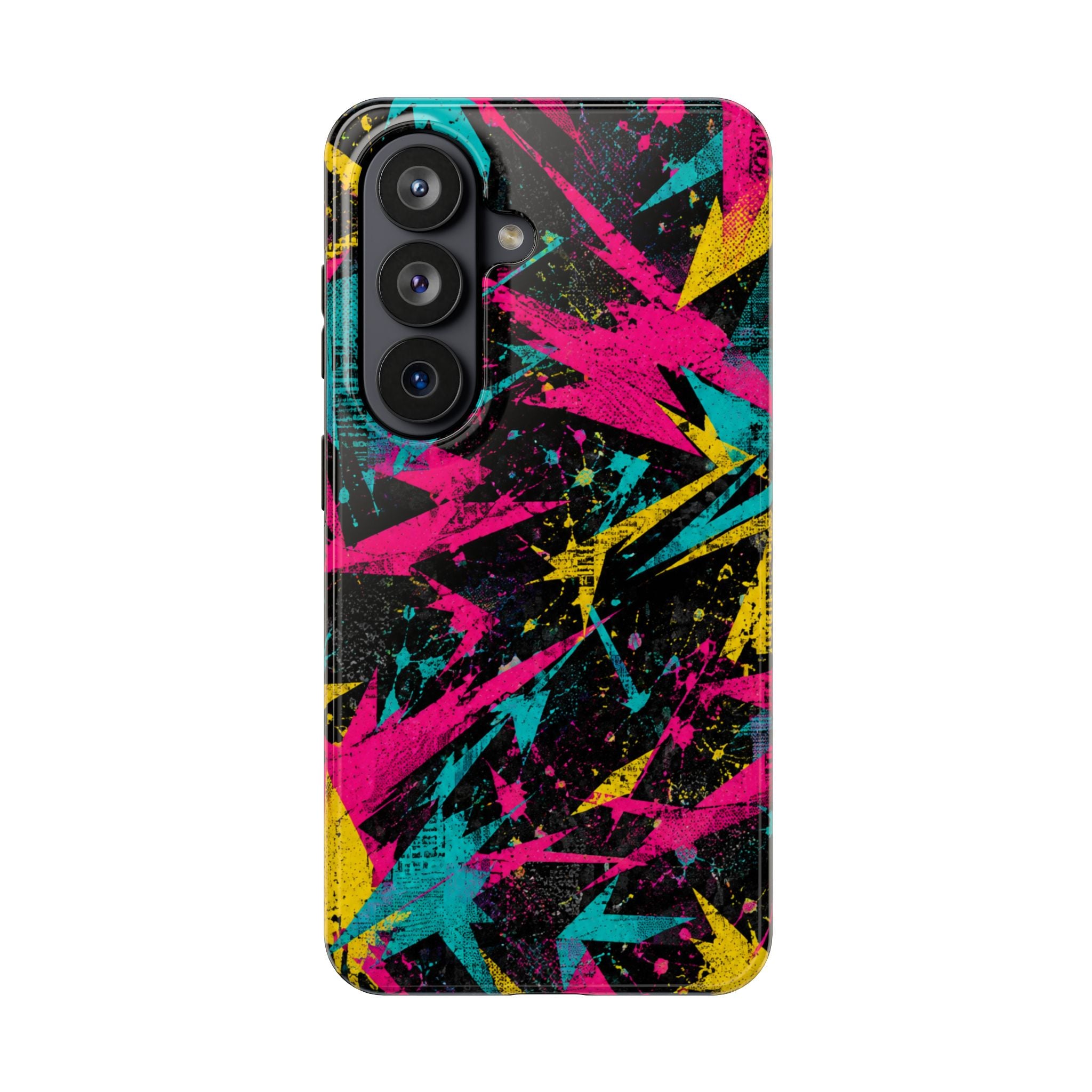 Abstract Neon Splash Tough Phone Case
