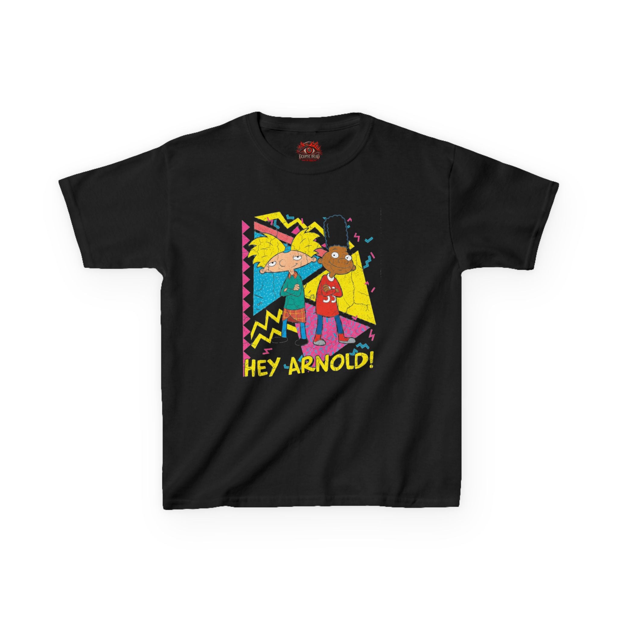 Hey Arnold! Kids Tee — 90s Cartoon Retro Graphic T-Shirt