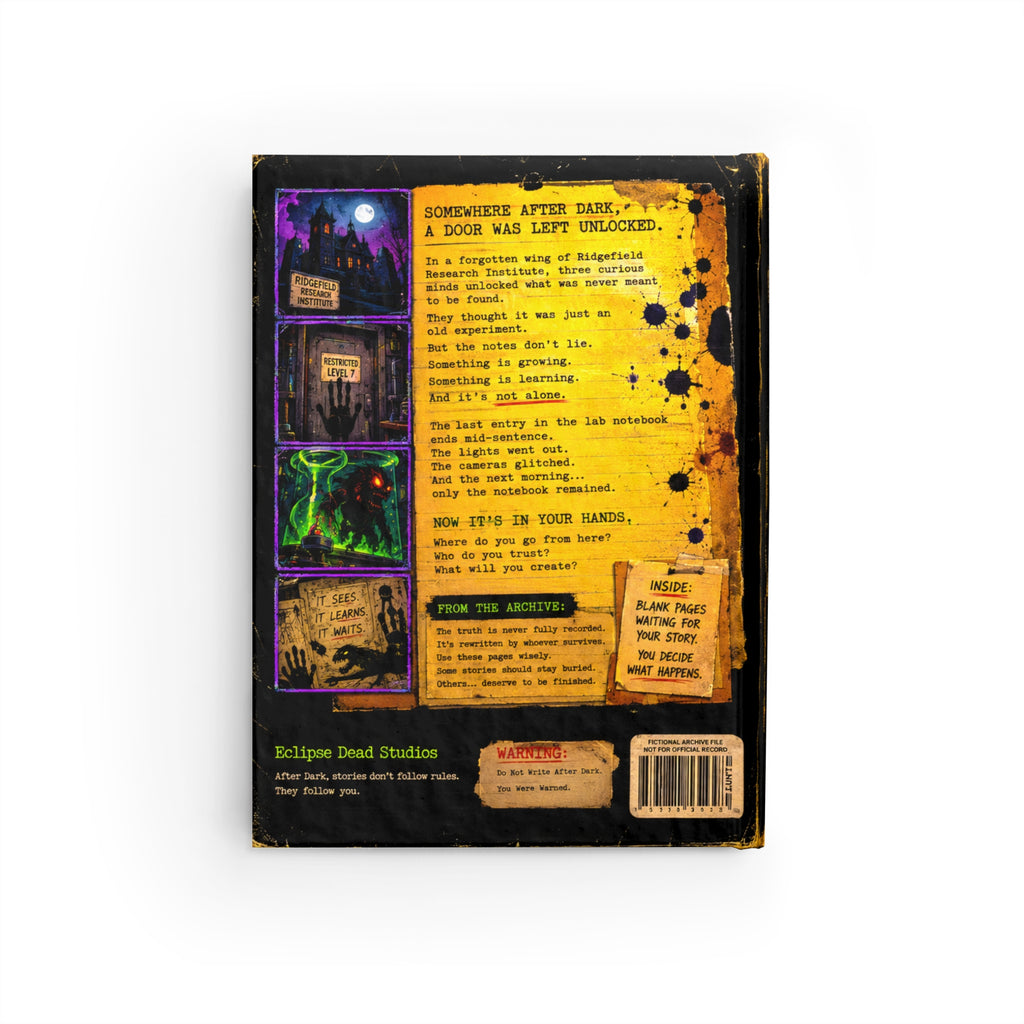 Experiment No. 7-14 Laboratory Notebook — Ruled Journal for Kids & Sci‑Fi Fans