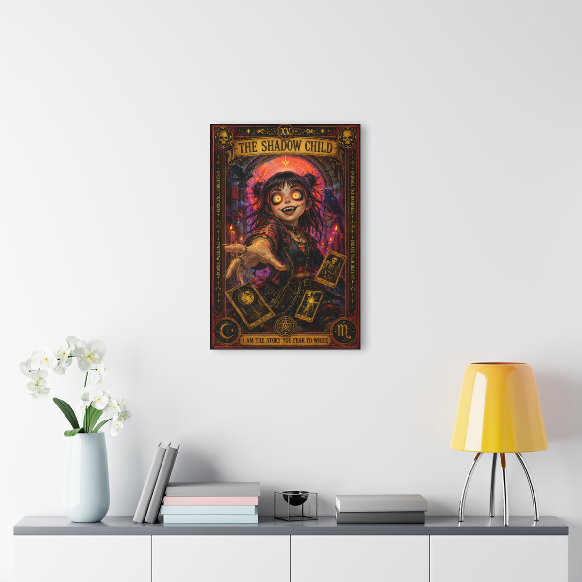 The Shadow Child Tarot Acrylic Print (French Cleat)