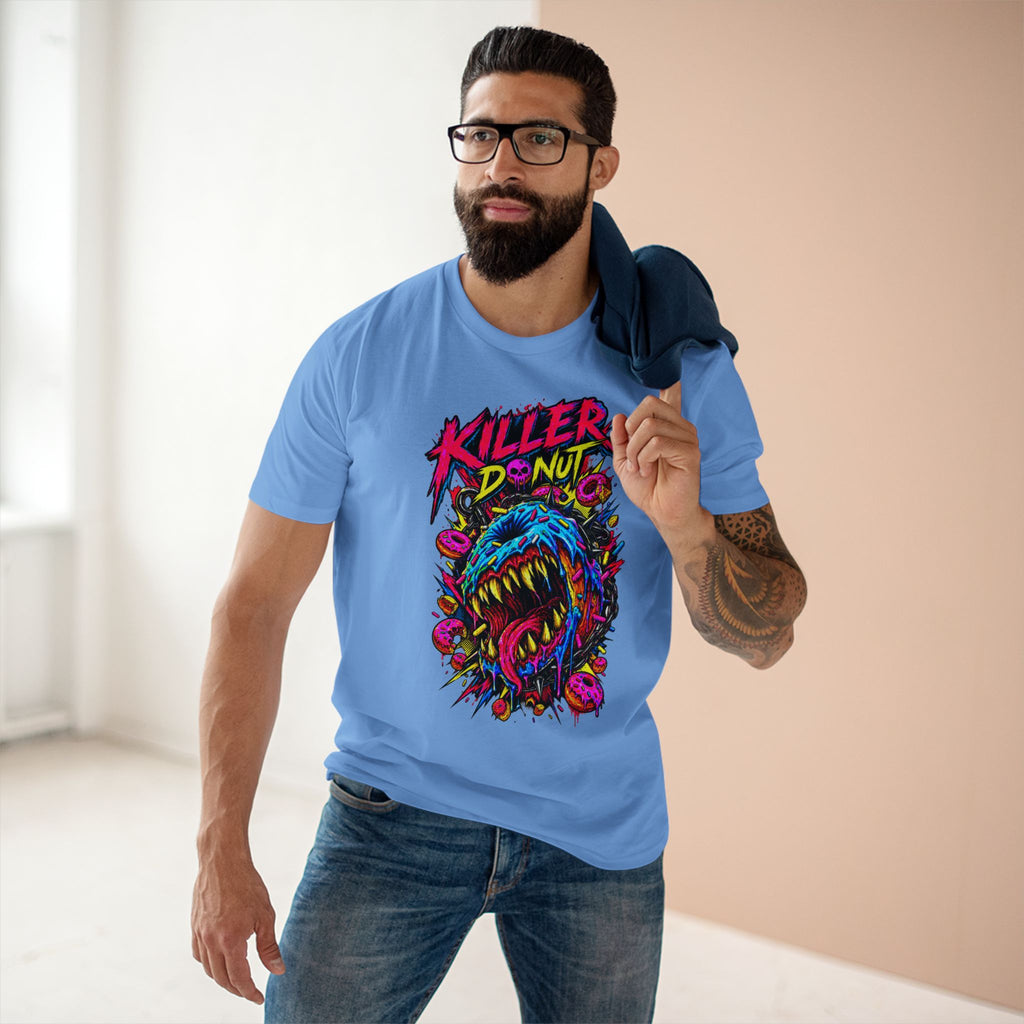 Killer Donut Graphic Tee — Neon Monster Skate Punk T-Shirt