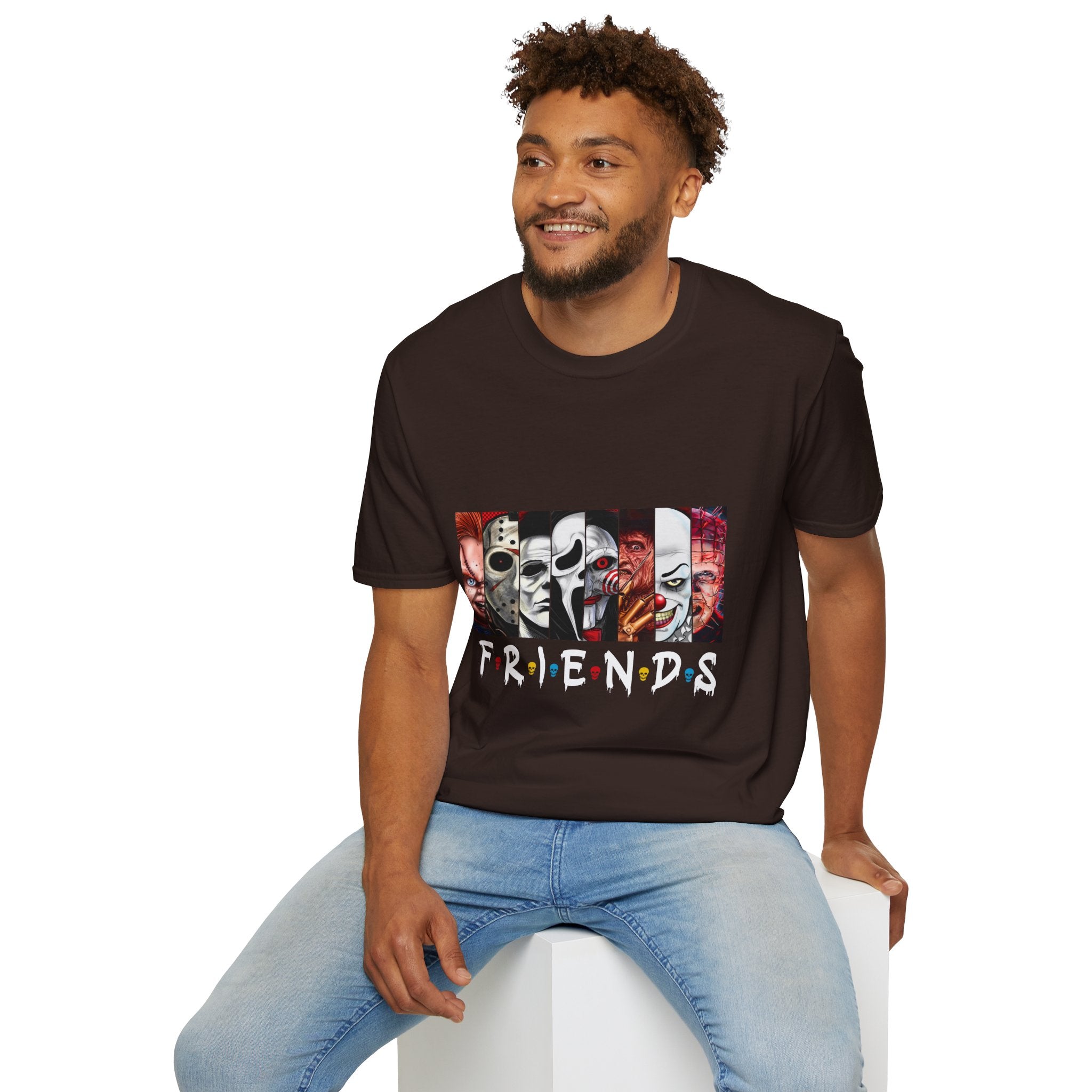 Horror Icons "Friends" T‑Shirt