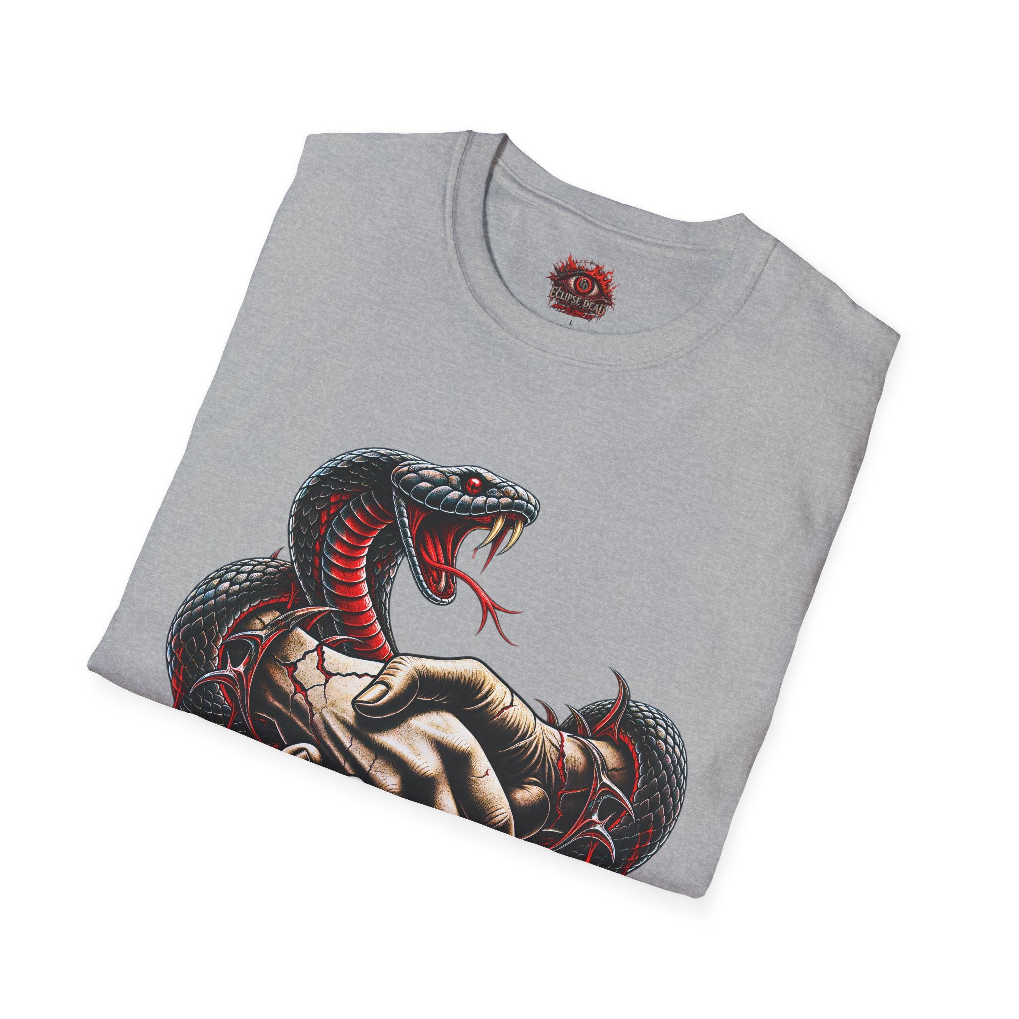 Trust No One T-Shirt — Venomous Serpent Graphic Tee