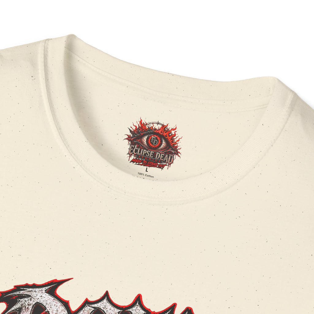 I Don't Forget Graphic T-Shirt — Gothic Middle Finger Skull Design
