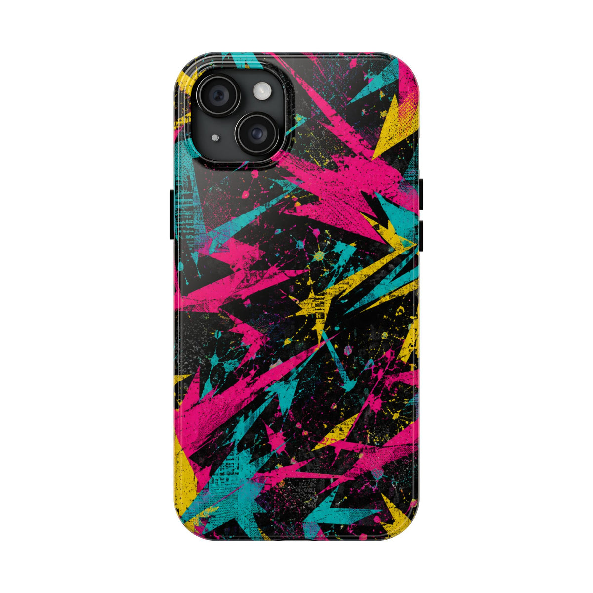 Abstract Neon Splash Tough Phone Case