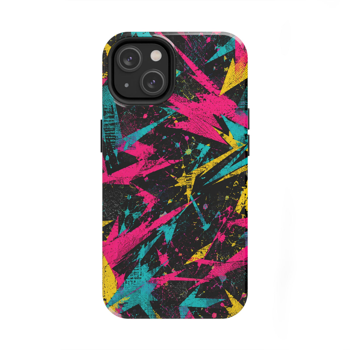 Abstract Neon Splash Tough Phone Case