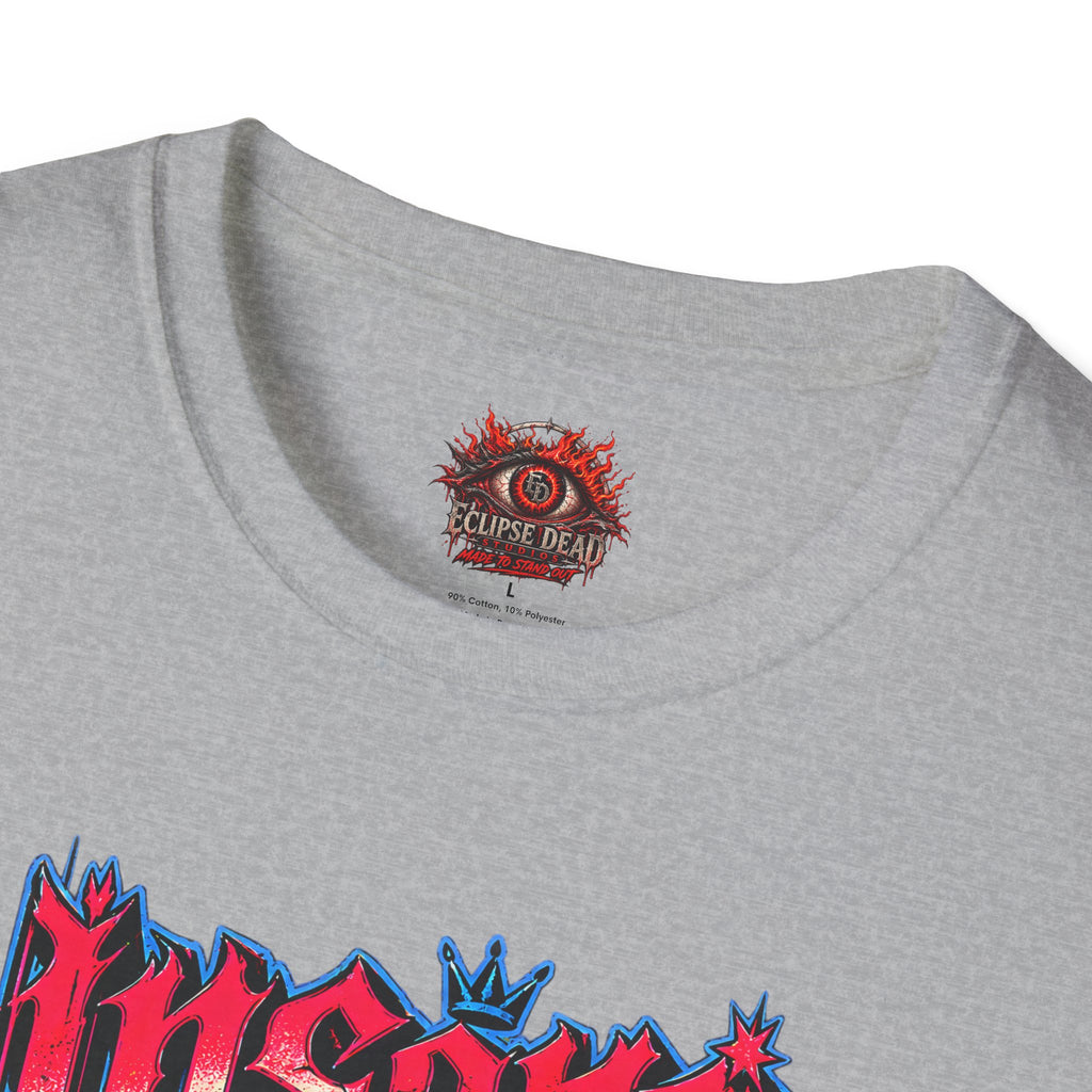 Insane Zombie Graphic Tee — "Good Things Go Crazy" Horror Streetwear