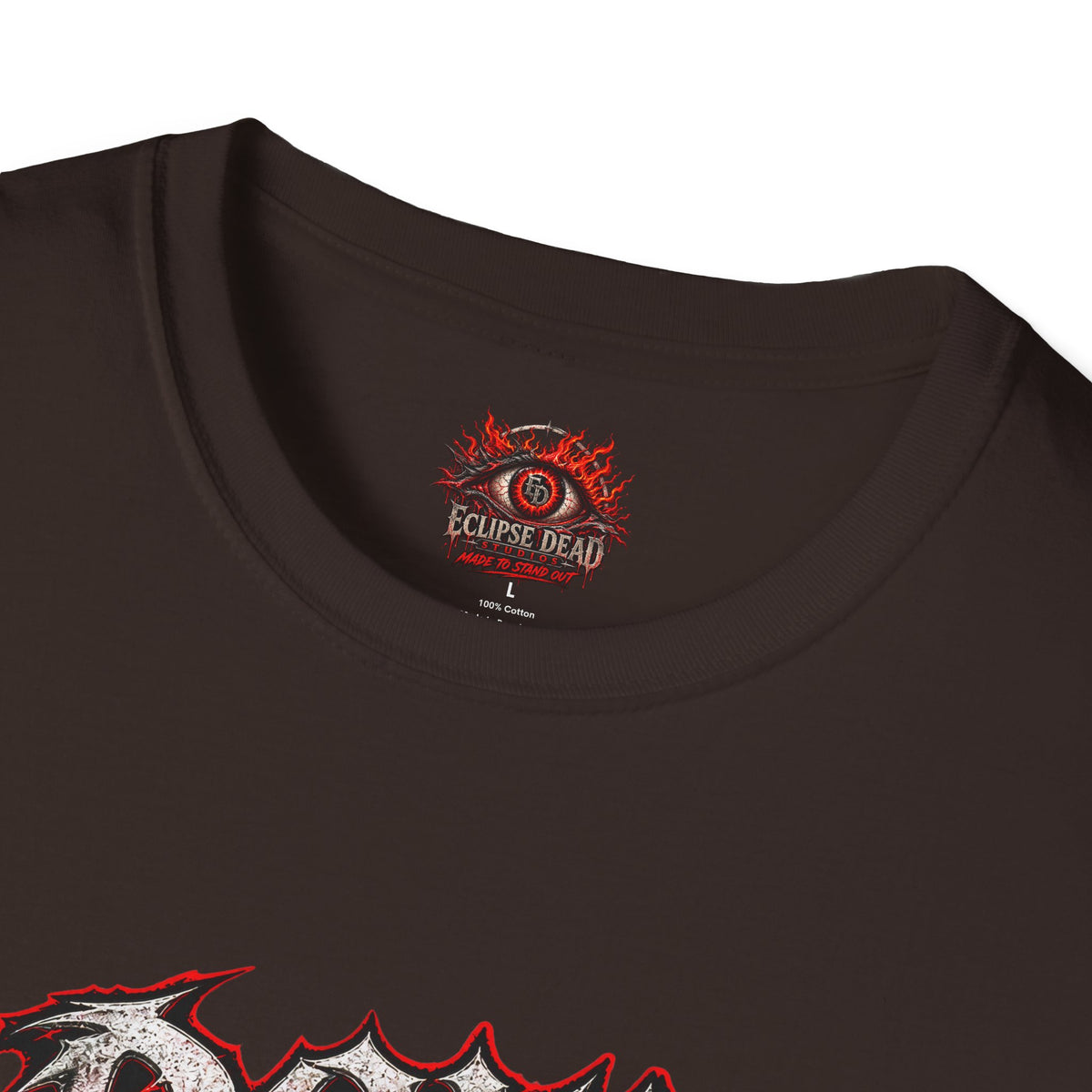 I Don't Forget Graphic T-Shirt — Gothic Middle Finger Skull Design